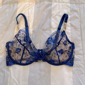 34G Honey Birdette Jules Navy Bra